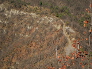 Trekking-Sentiero sui calanchi di tufo